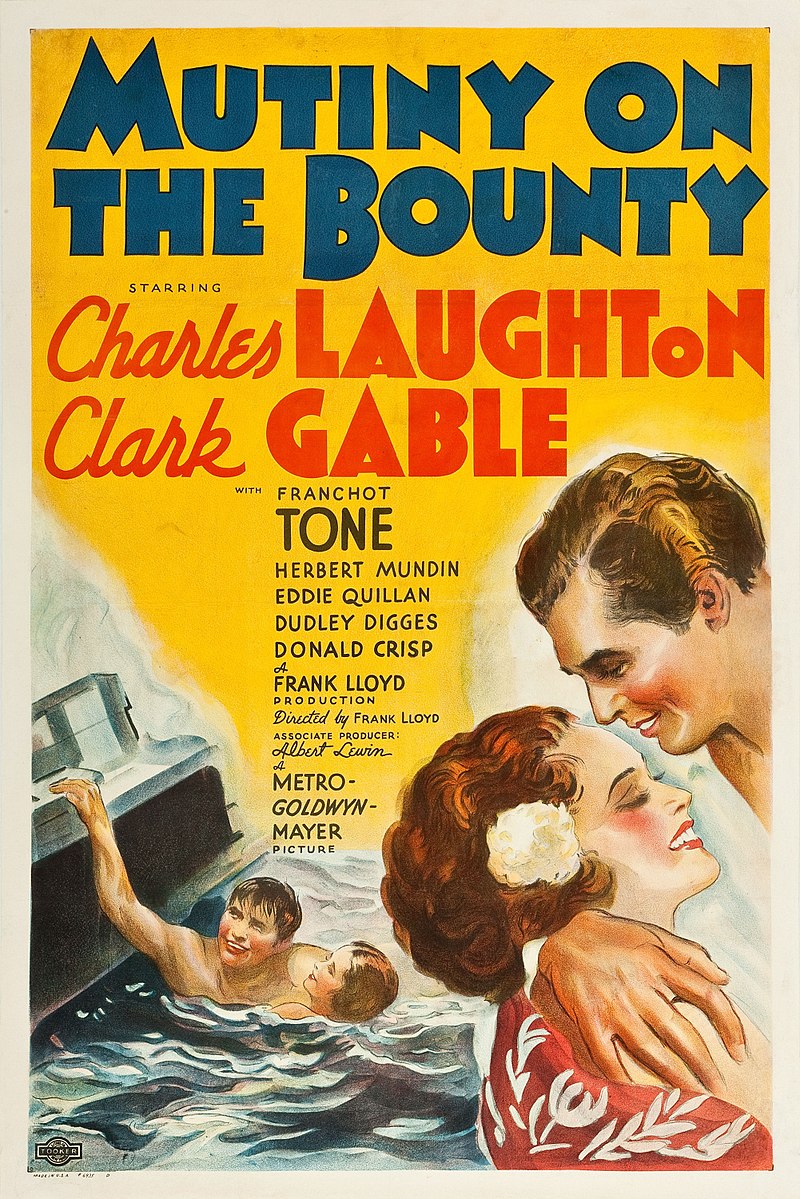 Mutiny On The Bounty Movie Poster