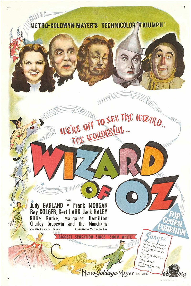 The Wizard Of Oz Movie Poster